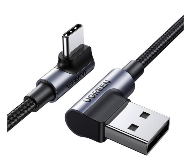 UGREEN US176 Kabel USB do USB-C kątowy 3A 1m 6957303828562 - 1257652 - zdjęcie 4